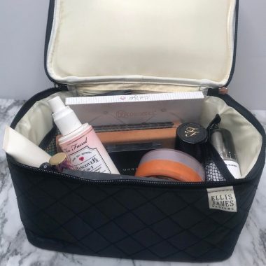 Tall Cosmetic Bag Mallory - Ellis James Designs Family Babes